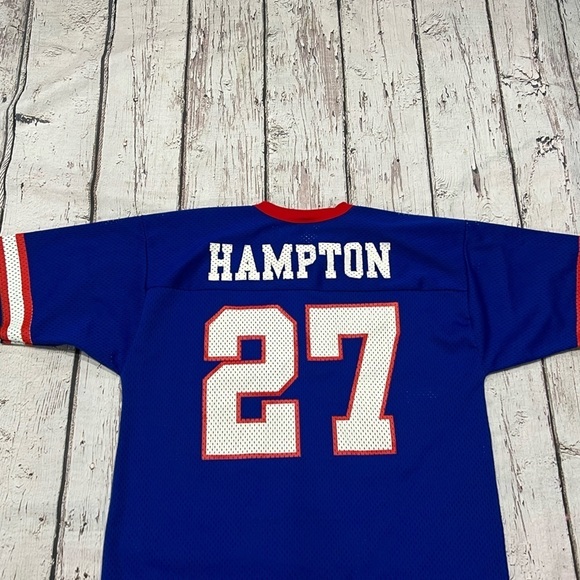 Vintage 90s Rodney Hampton Logo 7 1990s New York Giants NFL Football Jersey - Picture 3 of 6